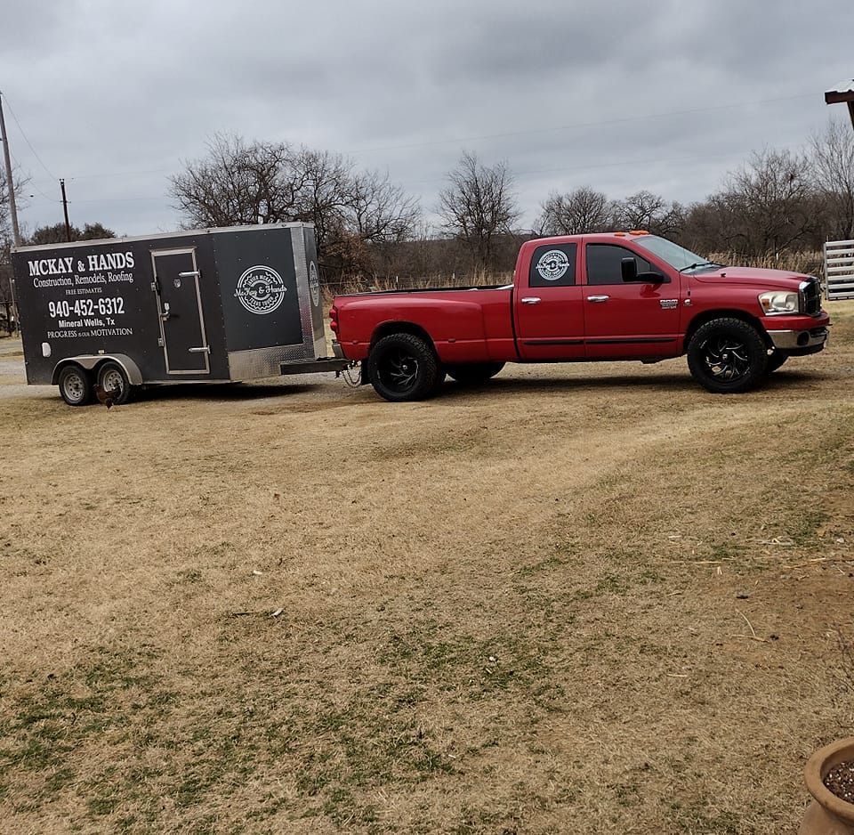 Exterior Renovations for McKay & Hands in Mineral Wells, TX