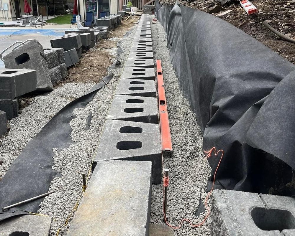 Retaining Wall Blocks for Matteo Hardscapes in Towson,  MD