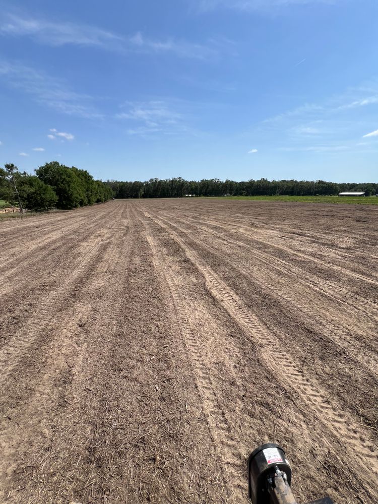 Enhance your property's beauty and health with our Pasture and Land Maintenance service, ensuring optimal growth by effectively managing vegetation, removing debris, and maintaining a clean, thriving landscape environment for your home. for Family Roots Landworks and Debris Removal in Newberry, FL