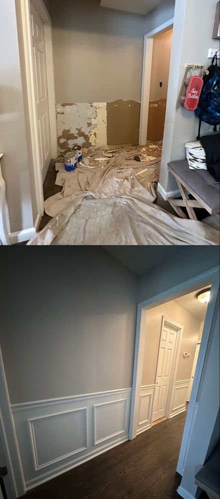 Before & After Photos for Evans Painting & Carpentry LLC in Lake Orion, MI