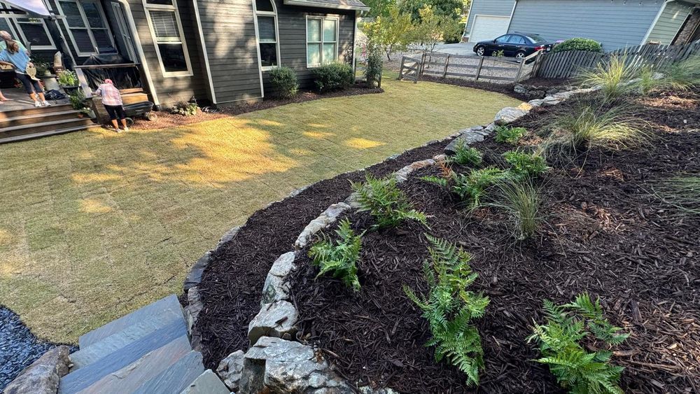 Our Softscape service enhances your outdoor space with vibrant plants, trees, and shrubs, creating a lush and inviting landscape tailored to complement your home’s aesthetic while promoting environmental health. for Capital GREEN in Atlanta, GA