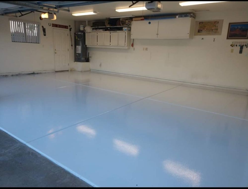 Epoxy Floor for Wise Choice Professional Painting LLC in Prescott Valley, AZ