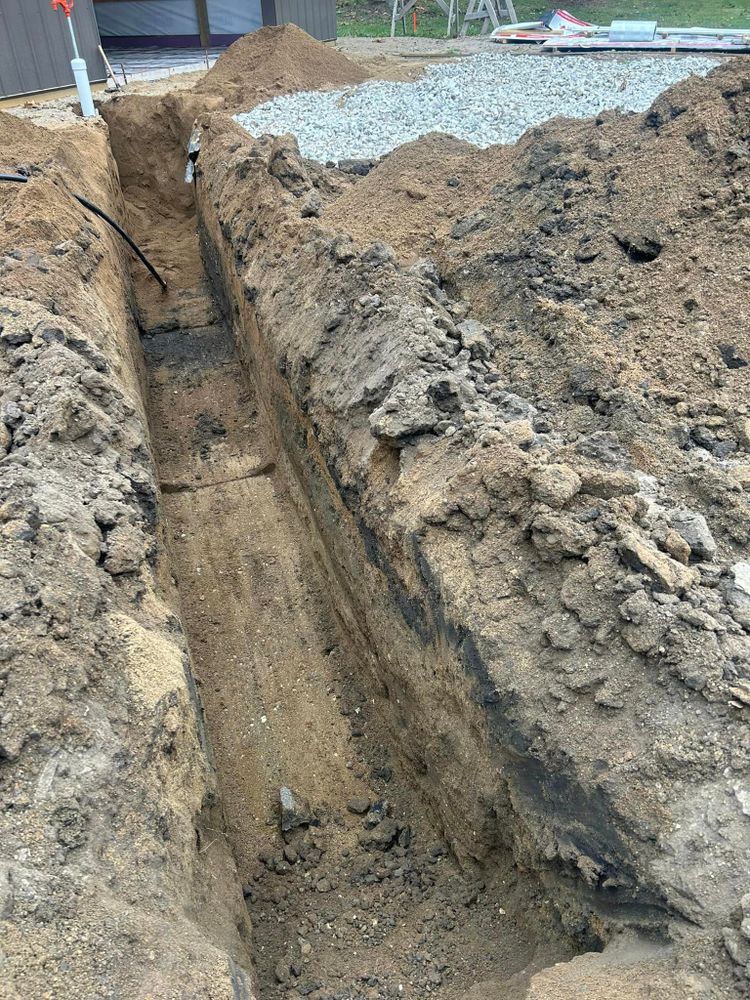 Our Foundation Digging service offers precision excavation for homeowners looking to construct a solid foundation for their homes, ensuring safe and stable structures built to last. for Mike Wilcoxson Excavating & Well Drilling in Pierceton,  IN