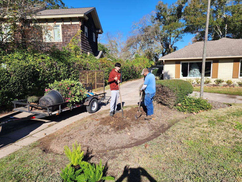 Landscaping for Bruno's Professional Lawn's & Landscape in Beaumont, Texas