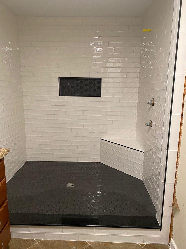 Our Waterproofing and Sealing service protects your home from moisture damage, extending the lifespan of tiles while ensuring a durable, watertight seal for enhanced safety and peace of mind. for Thomas Tile and Stone LLC in North Chesterfield, VA