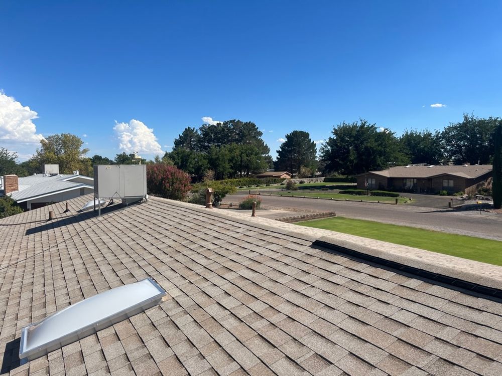 Shingled Roofs for Organ Mountain Roofing & Construction in Las Cruces, NM