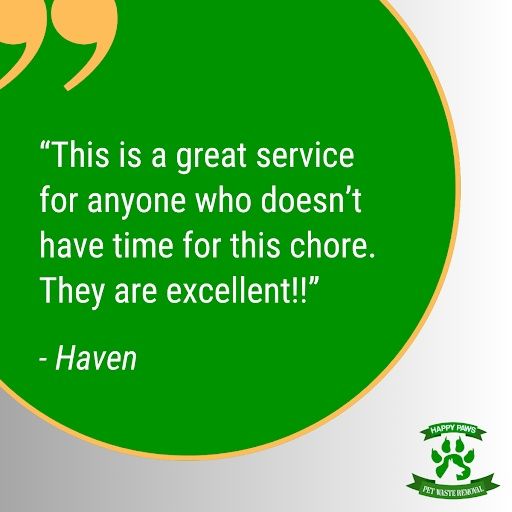 Pet Waste Removal for Happy Paws Pet Waste Removal in Van Alstyne, TX