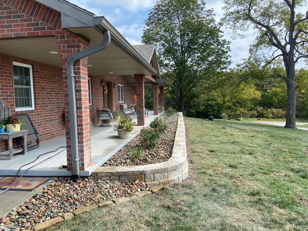 Hardscaping for Thomas' Lawn Care in Maryville, MO