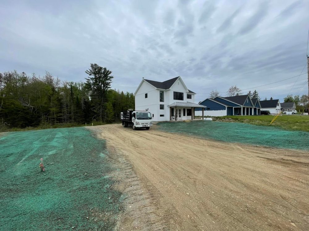 Our Driveway Installation service offers durable and visually appealing solutions, focusing on expert setup and ongoing gravel driveway maintenance to ensure long-lasting performance for your home's entrance. for Gray Earthworks in Levant, ME