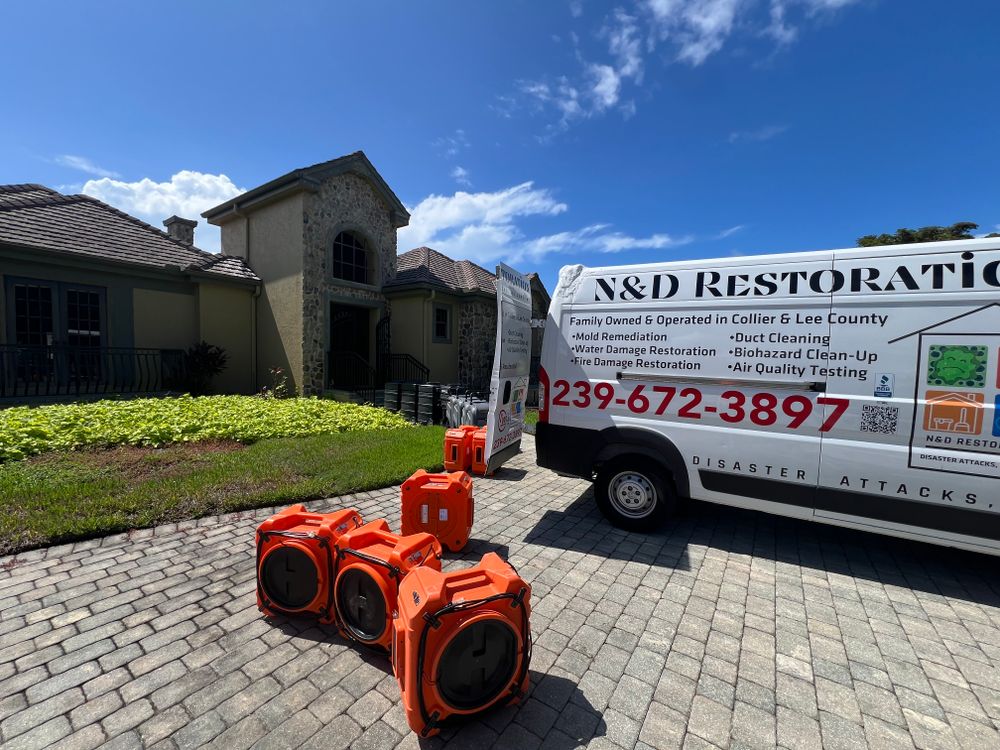 Mold Remediation for N&D Restoration Services When Disaster Attacks, We Come In in Cape Coral,  FL