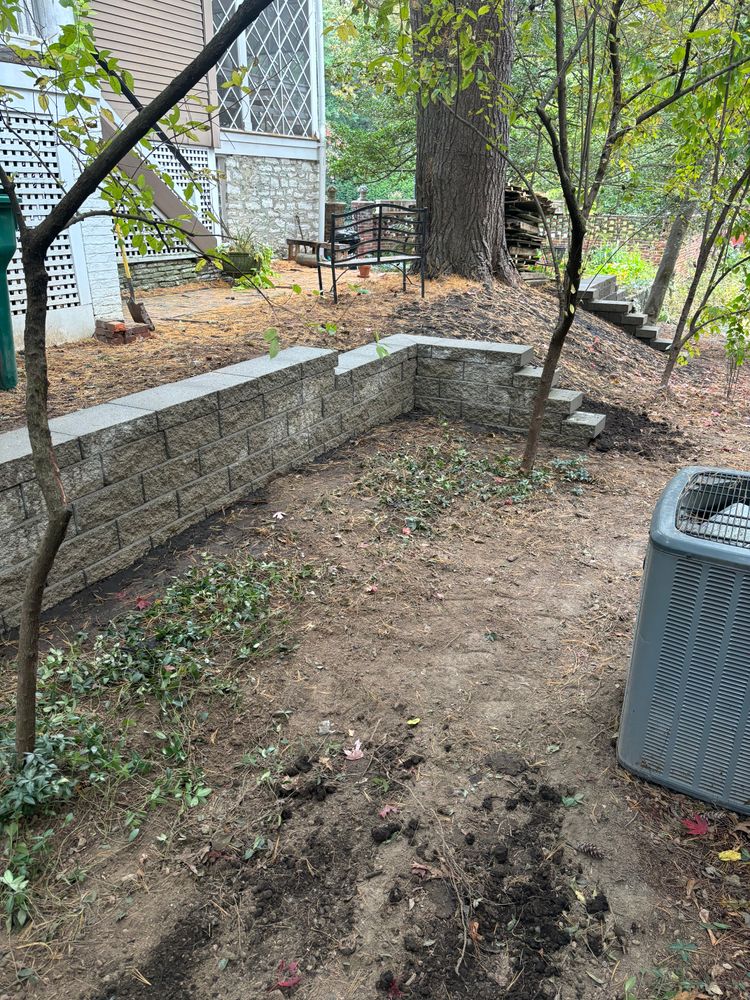 Hardscaping for J & B Landscaping in St. Louis, MO