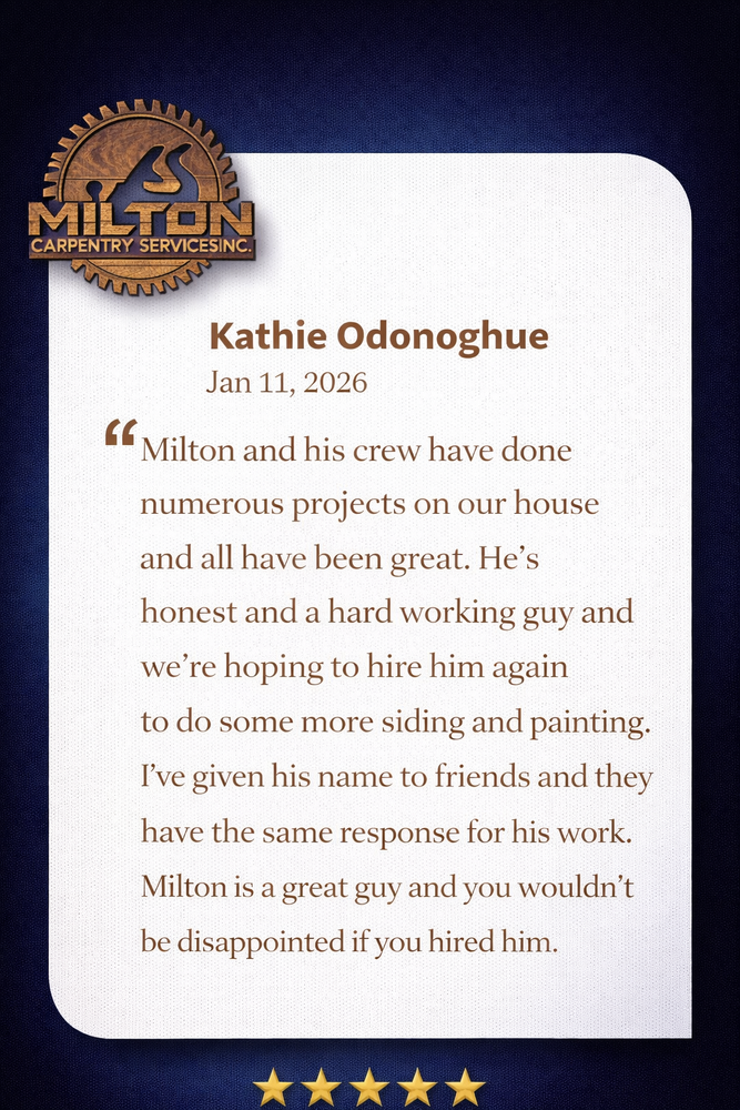 All Photos for Milton Carpentry Services in Beverly, MA