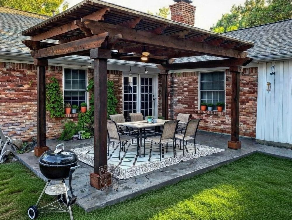 Patios for Walker Custom Exteriors in Dallas, TX