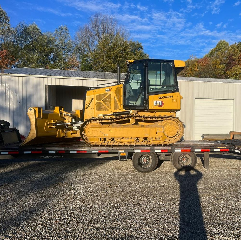 Excavating for KW Earthworks in Connersville, IN