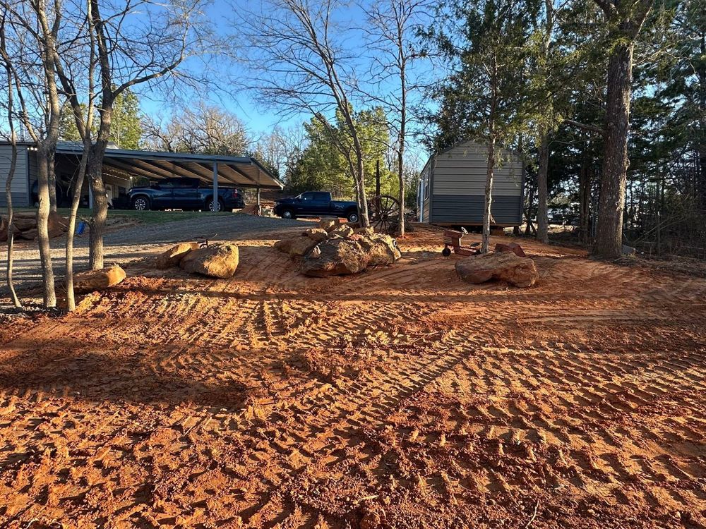 Residential Excavation for Tyler Sand Gravel And Excavation in Ben Wheeler, TX