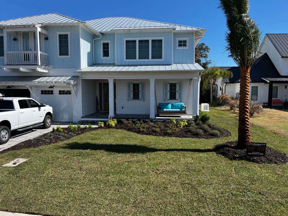 Sawgrass Revamp for Pro Designs Landscaping in Jacksonville, FL
