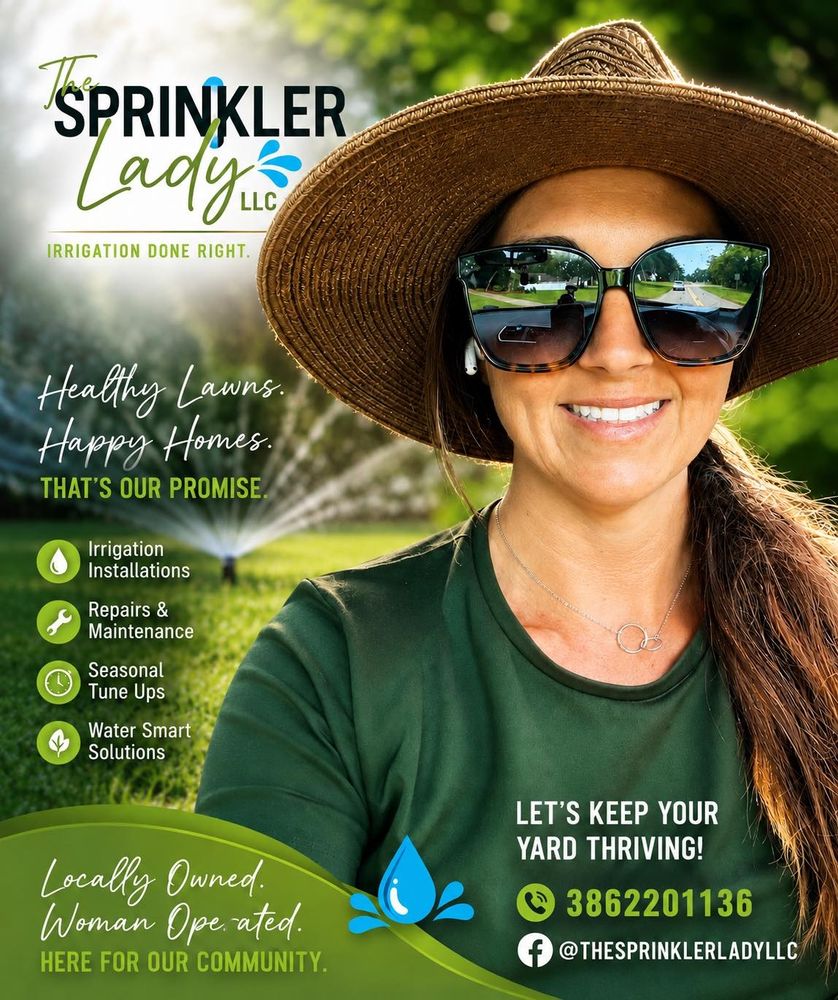 The Sprinkler Lady team in Port Orange, FL - people or person