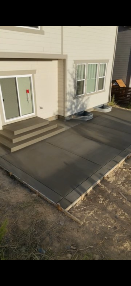 Concrete Steps for B&M Concrete LLC in Longmont, CO
