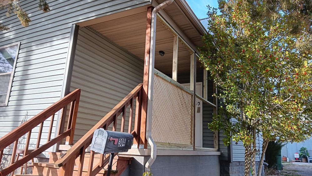 Porch Enclosure for Dead Tree General Contracting in Carbondale, Illinois
