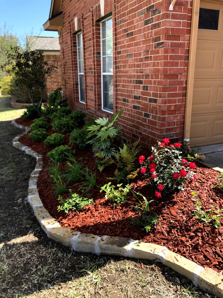 Before and Afters for Danny's Custom Landscaping & Woodchuck Firewood in Garland, TX