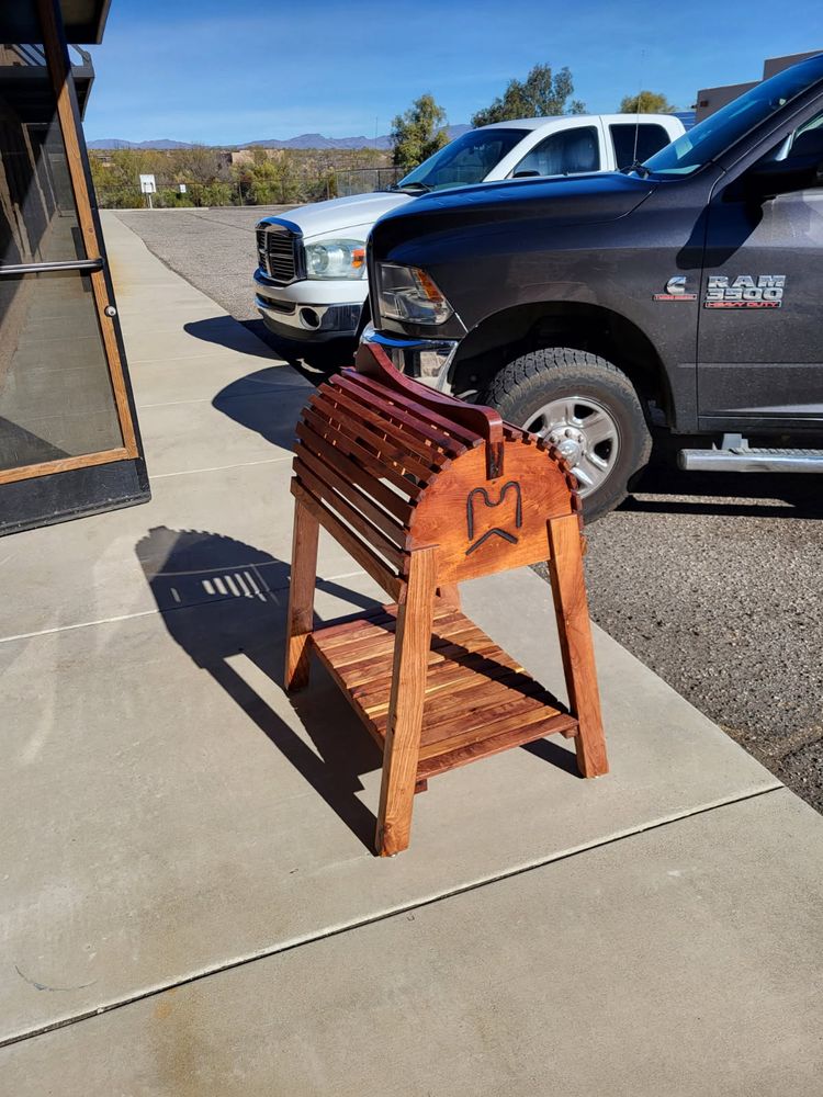 Saddle Racks for S P Young Construction in Wickenburg, AZ