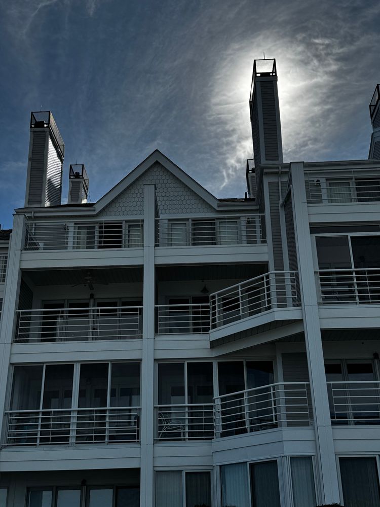 Exterior painting for Erie Builders & Construction in Sandusky, OH