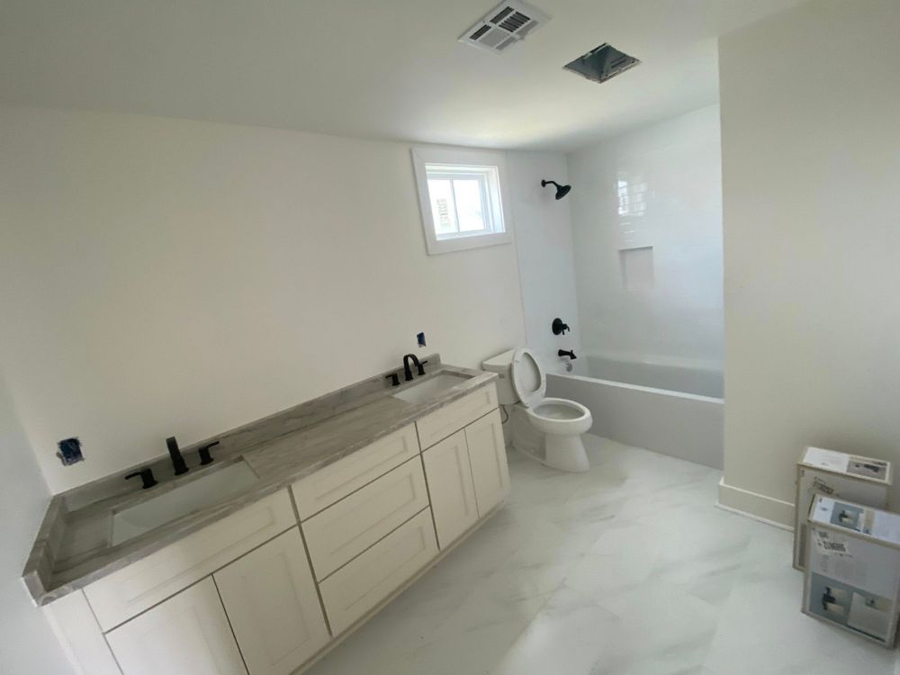 Bathroom Renovation for CCS Plumbing LLC in LaPlace, LA