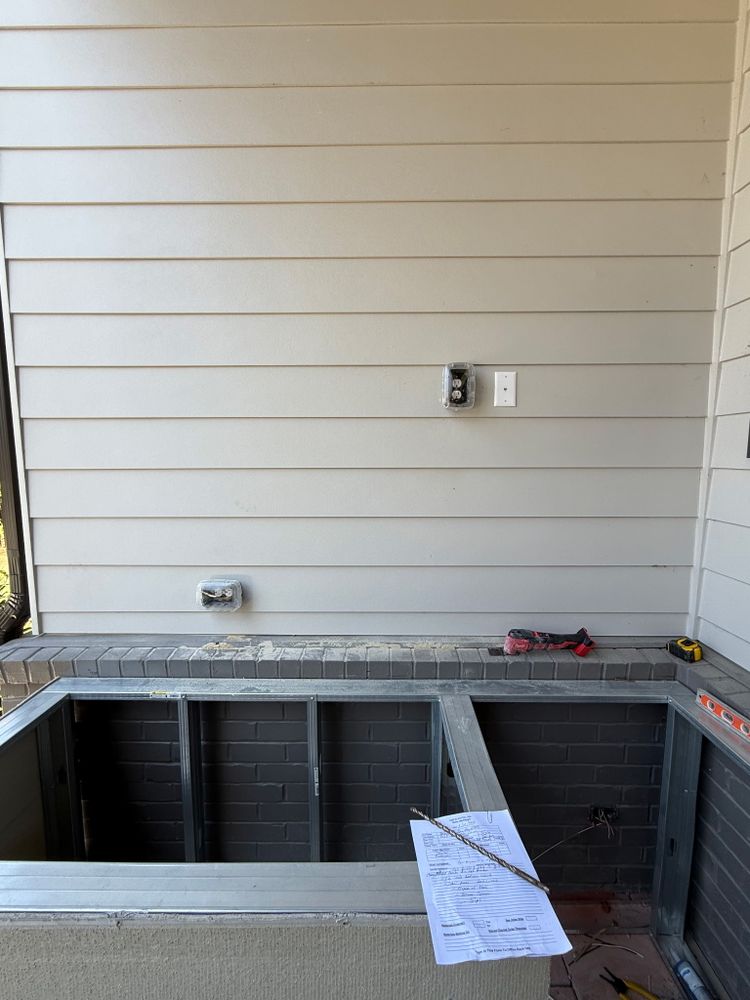 Outdoor Kitchen Areas for CMS Electric, Inc. in Louisburg, NC