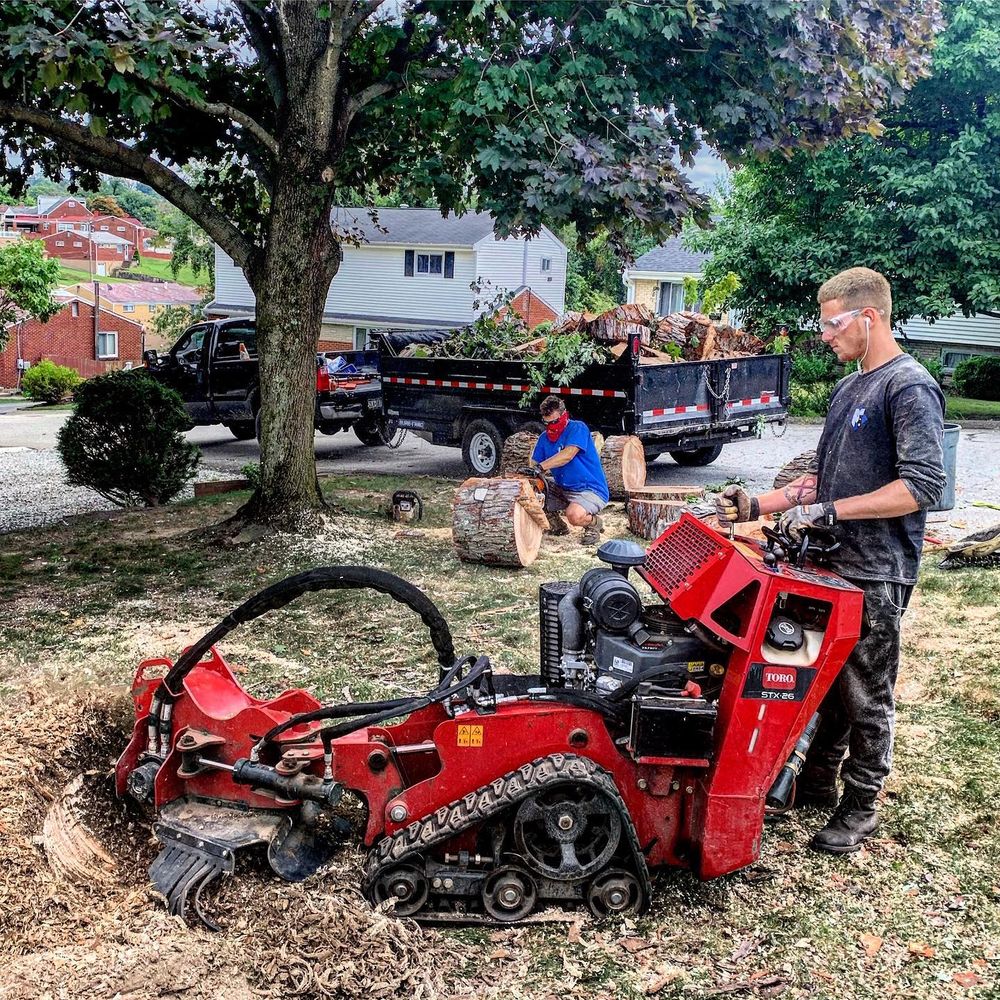 Transform your landscape with our stump grinding and removal service, efficiently clearing unwanted stumps to enhance safety, improve aesthetics, and make way for new planting or construction projects. for Mark's Multiple Landscaping in Pittsburgh, PA