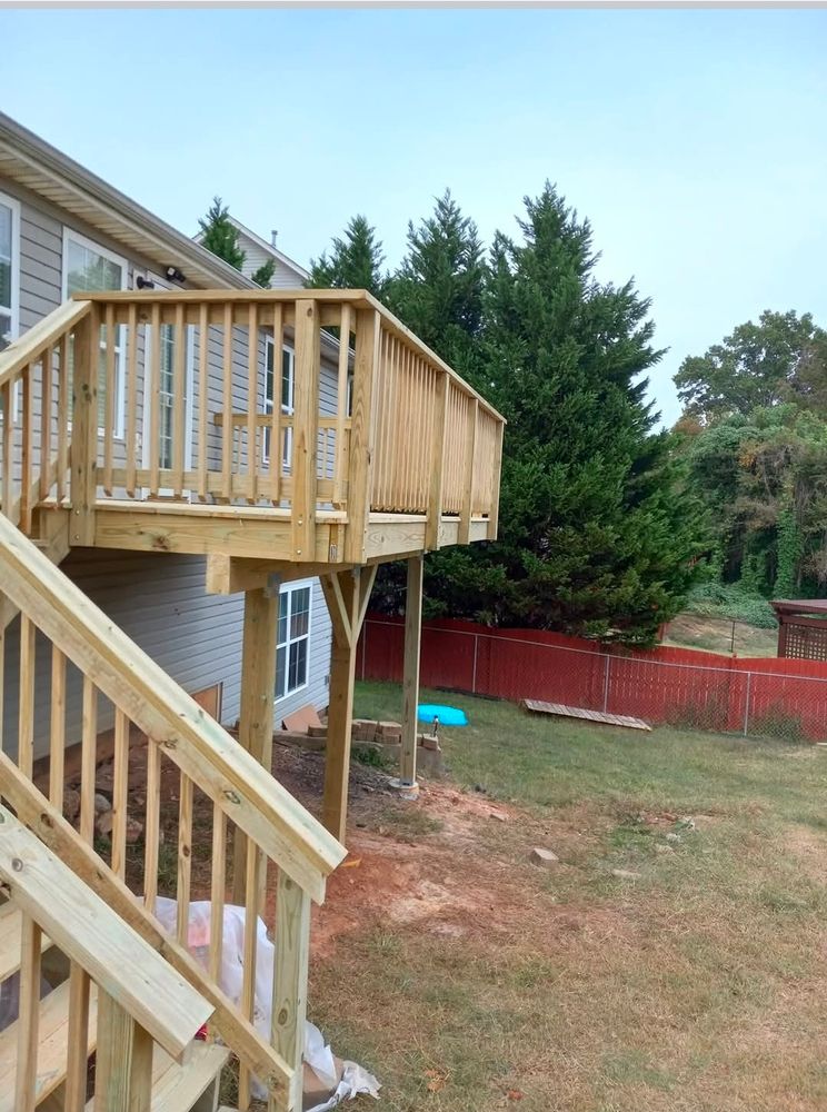Decks for All Out Construction in Atlanta, GA