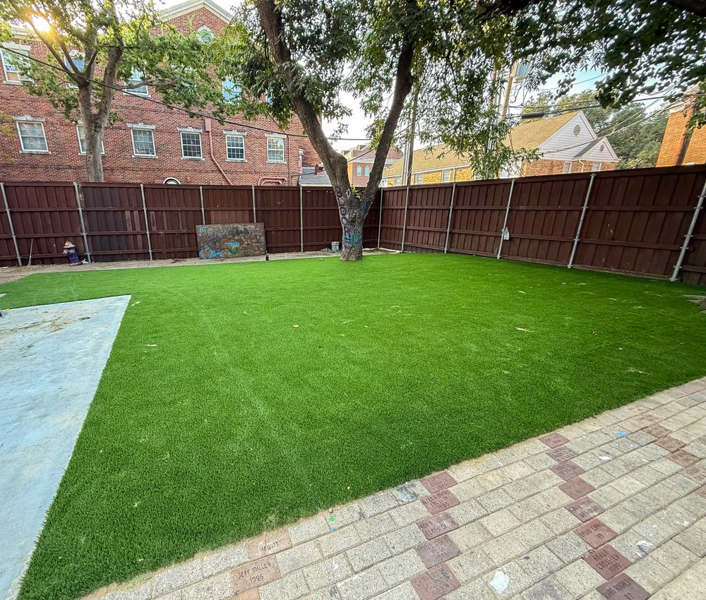 Turf & Landscaping for Walker Custom Exteriors in Dallas, TX