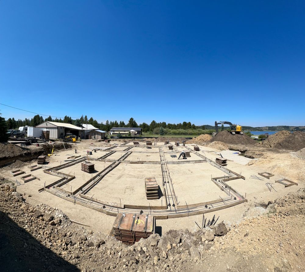 Foundations for R&H Homes in Bozeman, MT