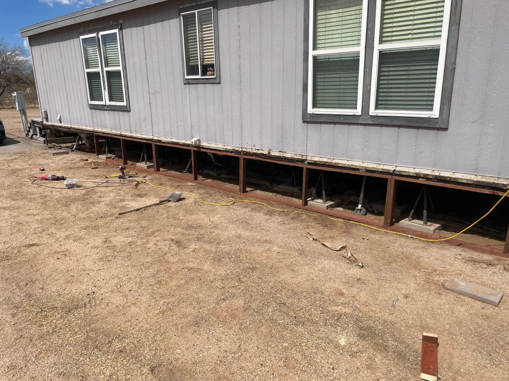Deck builds for Arizona Home and Yard Solutions LLC in Vail, AZ