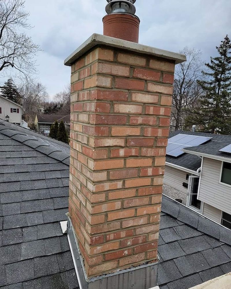 Chimney  for Parkway Masonry and Construction in Bedford, NH