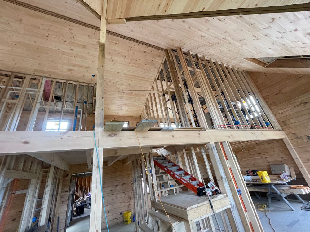 Custom Log Homes for McKenna General Contracting in Readfield, ME