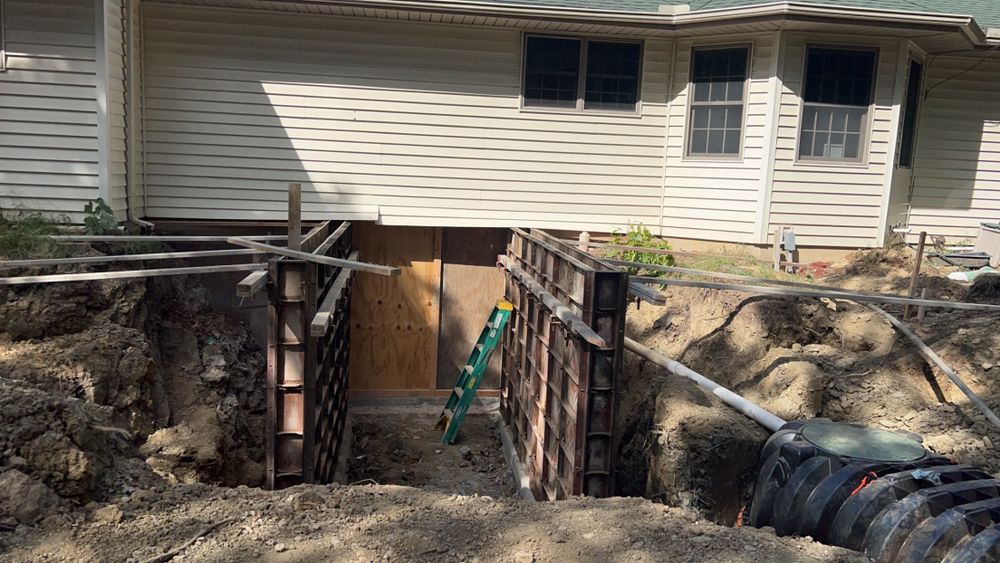 Steps for Travis Hill Concrete & Construction in Topeka, KS