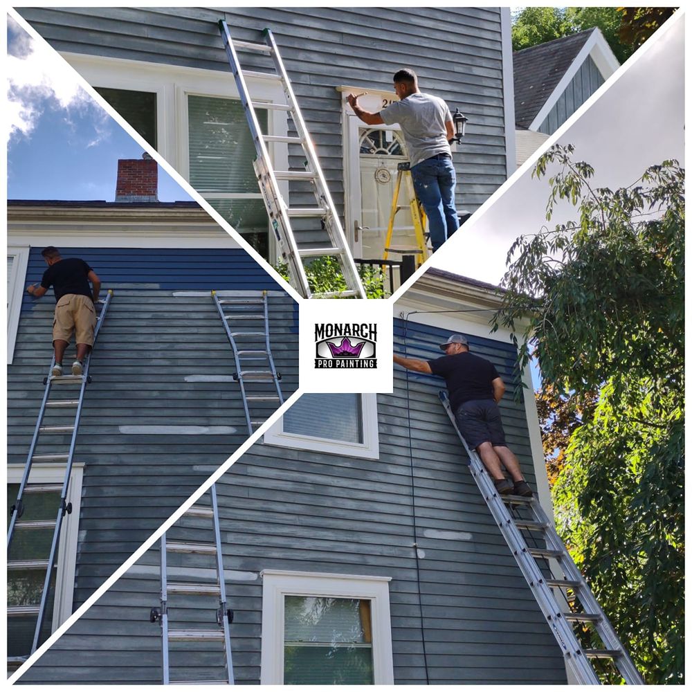 Exterior Painting for Monarch Pro Painting, LLC in Hampton, NH