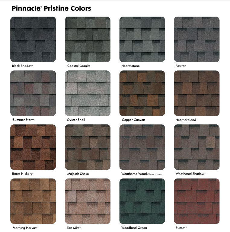 Atlas Shingle Colors for Platinum Roofing in Crestview, FL