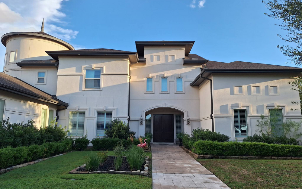 Before and After for Connected Exterior Cleaning in Dallas, TX