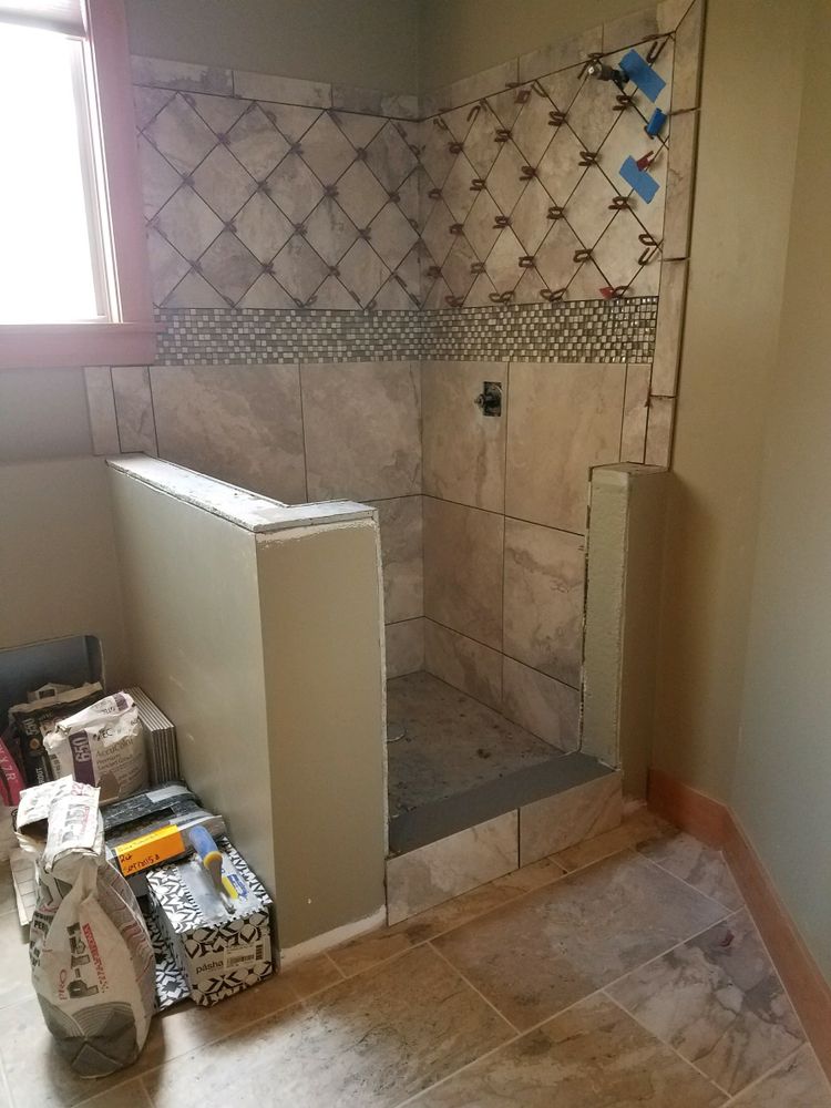 Custom Tile Showers for VersaTile in Deerfield, NH