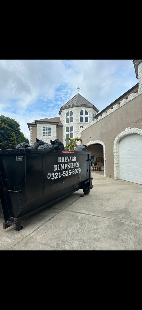 10 Yard Dumpster for Brevard Dumpsters in Palm Bay, FL