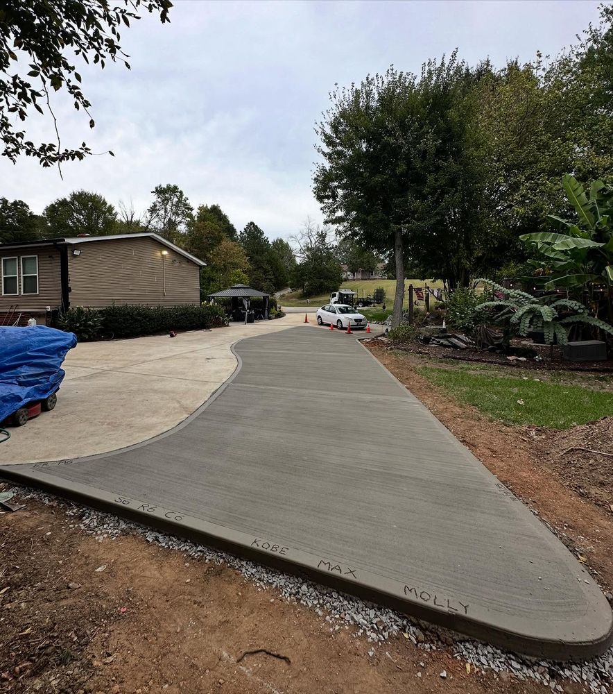 Our concrete slab construction service offers homeowners durable, expertly crafted foundations perfect for any project, ensuring long-lasting stability and enhancing your property with reliable quality and exceptional workmanship. for GNE Construction in Concord, NC