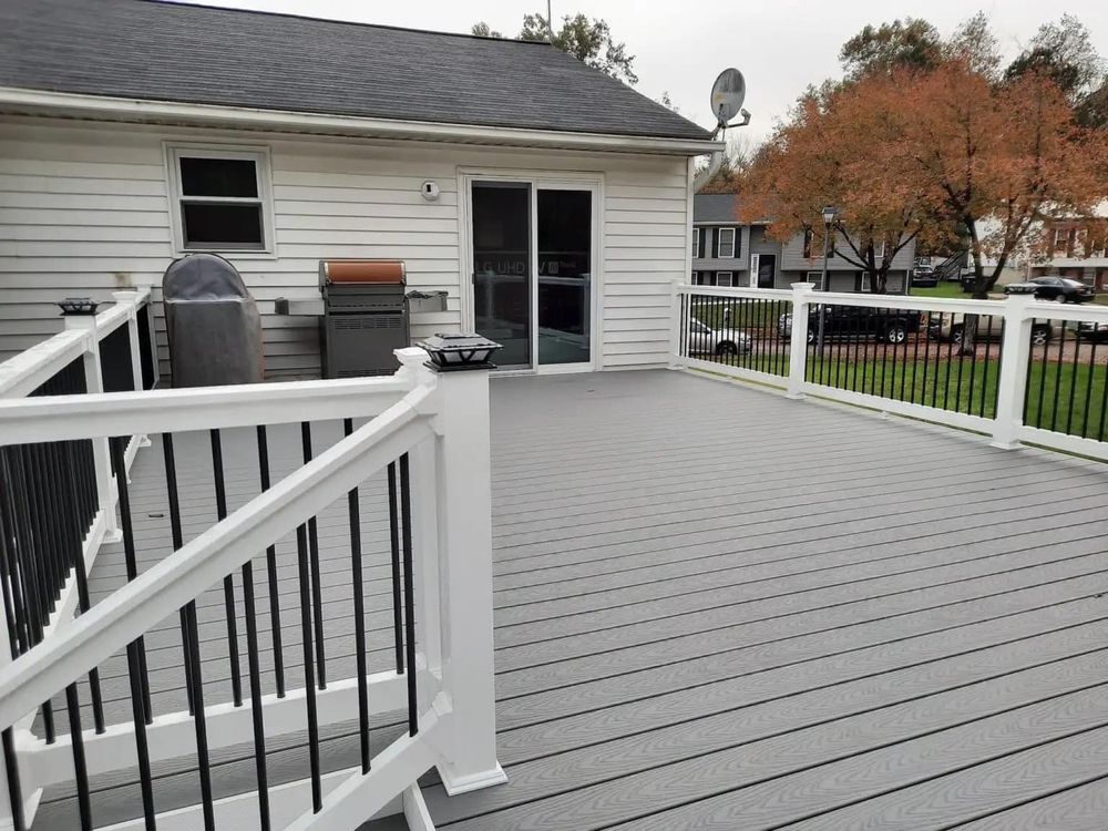 Transform your outdoor space with our professional deck and patio installation services, enhancing both style and functionality. Enjoy quality craftsmanship tailored to meet your home's unique design needs. for Next Level Construction and Cleaning in Saco, ME