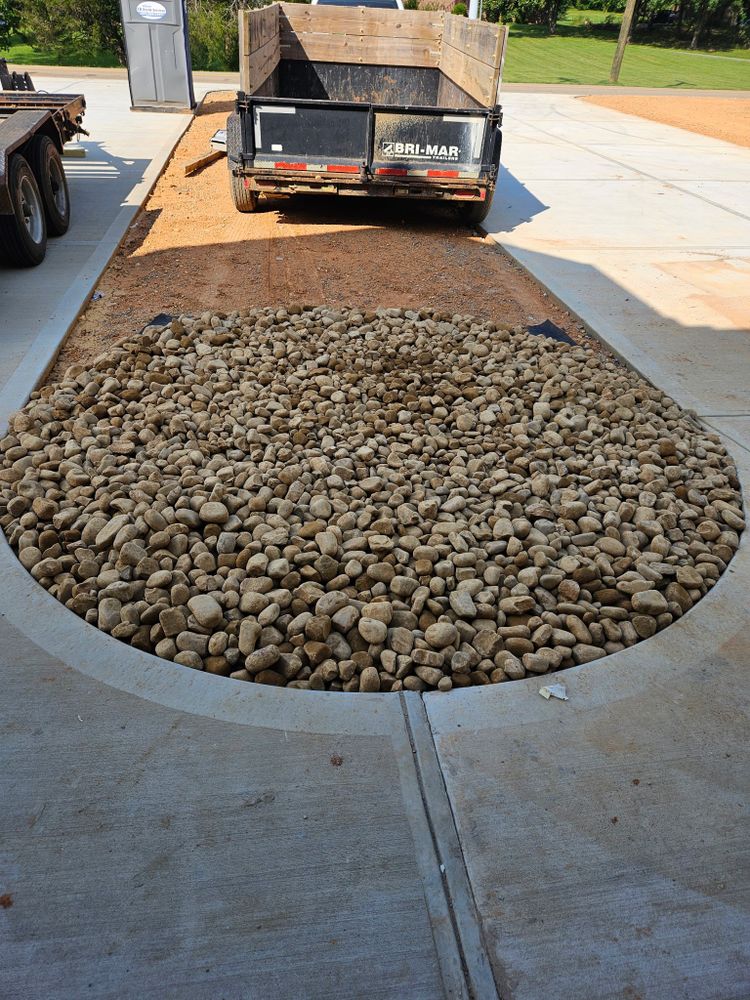 Enhance your outdoor space with our natural stone hardscape services, transforming landscapes into beautiful, durable environments that blend seamlessly with nature while adding value and appeal to your property. for S&M DIRT TECH LLC in Knoxville, TN