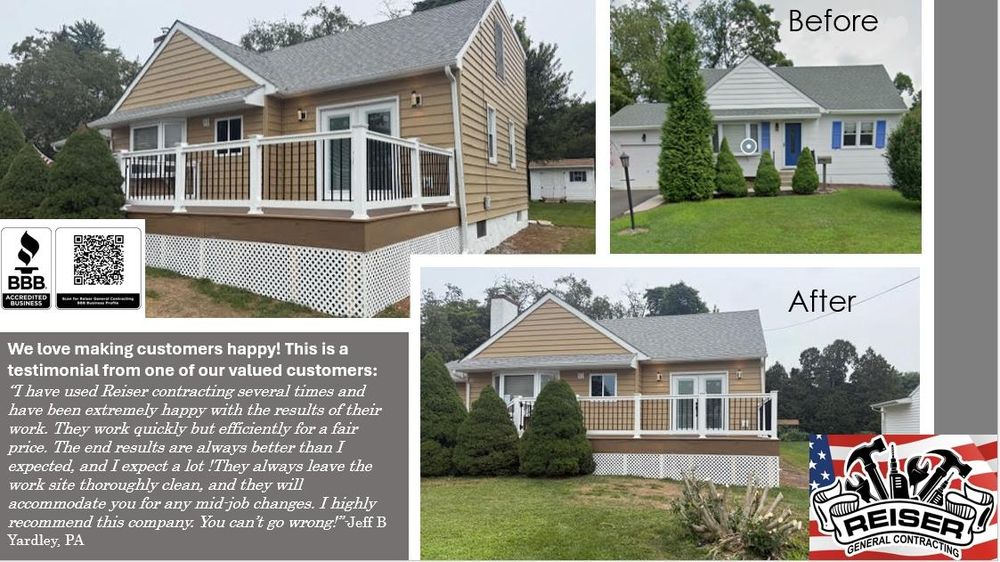 All Photos for Reiser General Contracting in Fairless Hills, PA