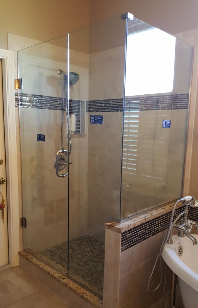 Installation Frameless Glass Enclosure for Shower for Southern Image in Rockledge, Florida