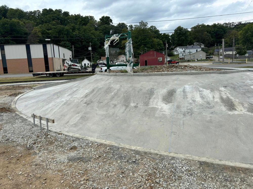 Concrete for KW Earthworks in Connersville, IN