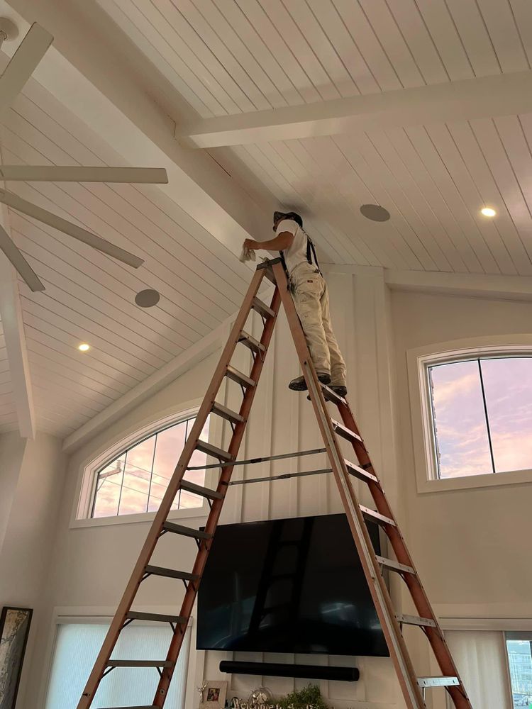 Interior and exterior painting for Jim Stanfield Painting in Villas, NJ