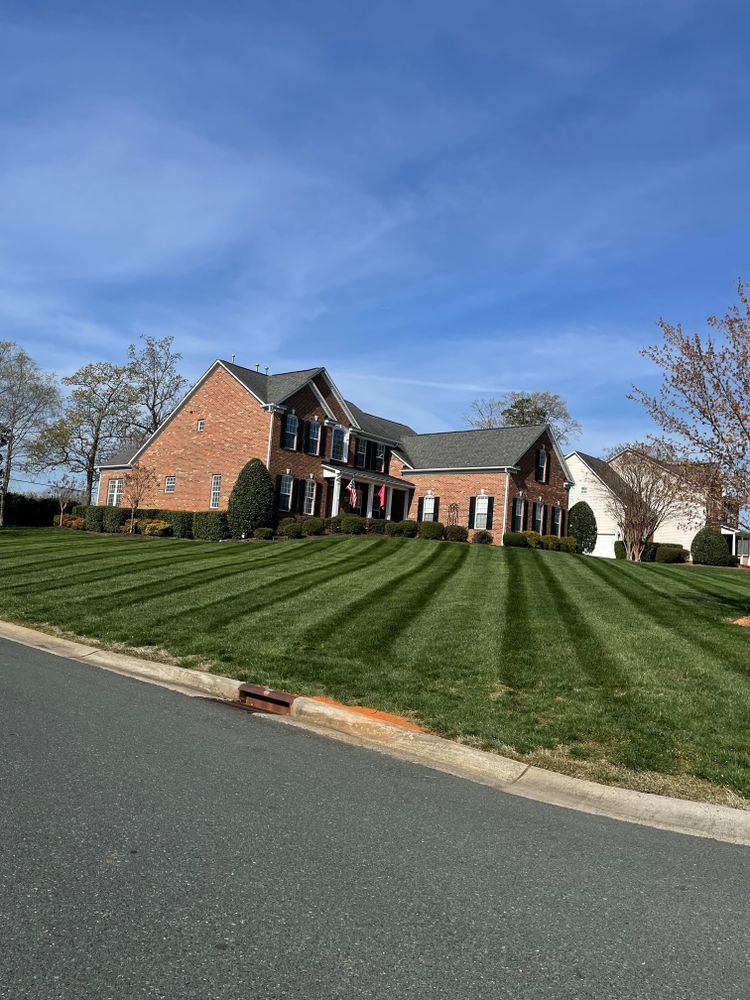 Lawn Mowing for DLS Landscaping in Charlotte, NC