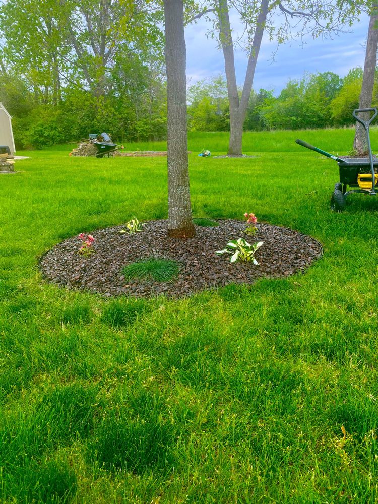 Mowing for Ashton Landscaping Co. in Springfield, Illinois